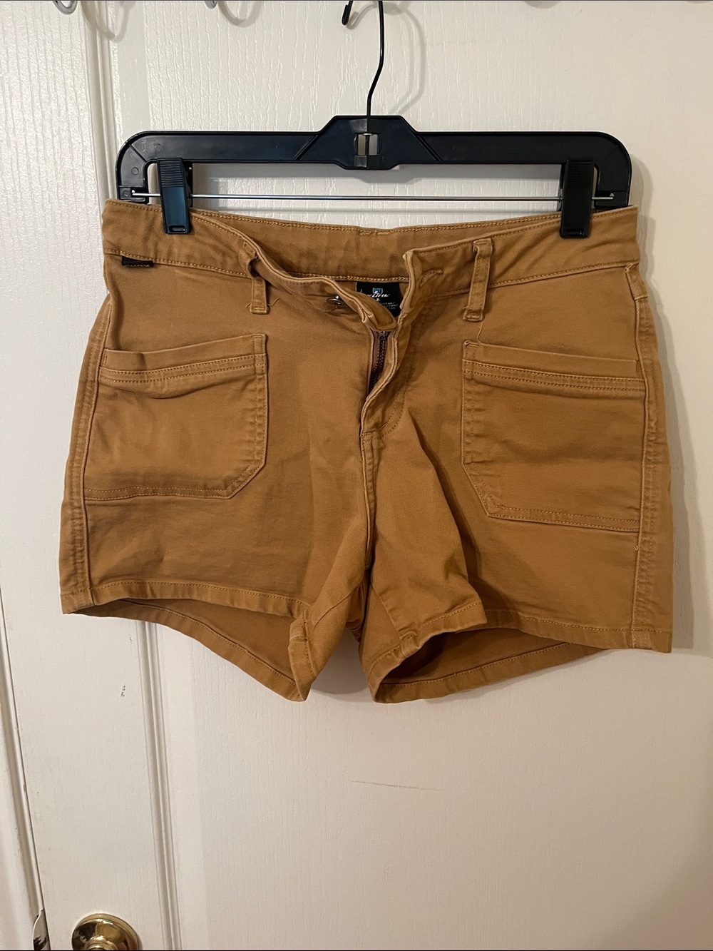 Kuhl Tan Utility Jean Shorts